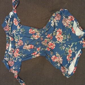 derek heart one peice medium blue jumper